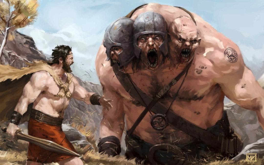 Heracles vs Gerion